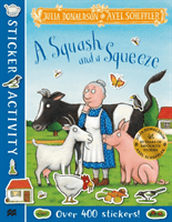 Squash and a Squeeze Sticker Book (Donaldson Julia)(Paperback / softback)