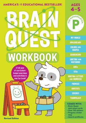 Brain Quest Workbook: Pre-K Revised Edition (Workman Publishing)(Paperback)