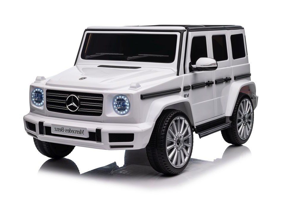 mamido Dětské elektrické autíčko Mercedes G500 4x4 bílé