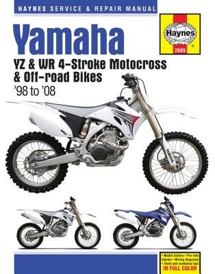 Yamaha YZ & WR 4-Stroke Motocross & Off-road Bikes (98 - 08) (Haynes Publishing)(Paperback / softback)