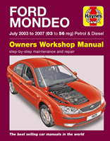 Ford Mondeo Petrol & Diesel (03-07) (Haynes Publishing)(Paperback / softback)