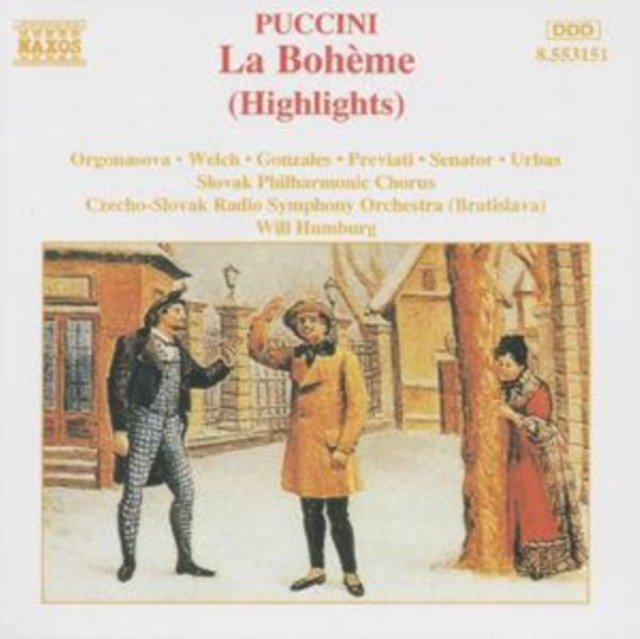 Giacomo Puccini - La Boheme (HIghlights) (CD / Album)