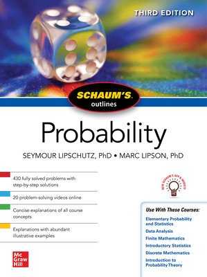 Schaum's Outline of Probability, Third Edition (Lipschutz Seymour)(Paperback)