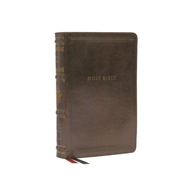 Nkjv, Personal Size Reference Bible, Sovereign Collection, Leathersoft, Brown, Red Letter, Thumb Indexed, Comfort Print: Holy Bible, New King James Ve (Thomas Nelson)(Imitation Leather)