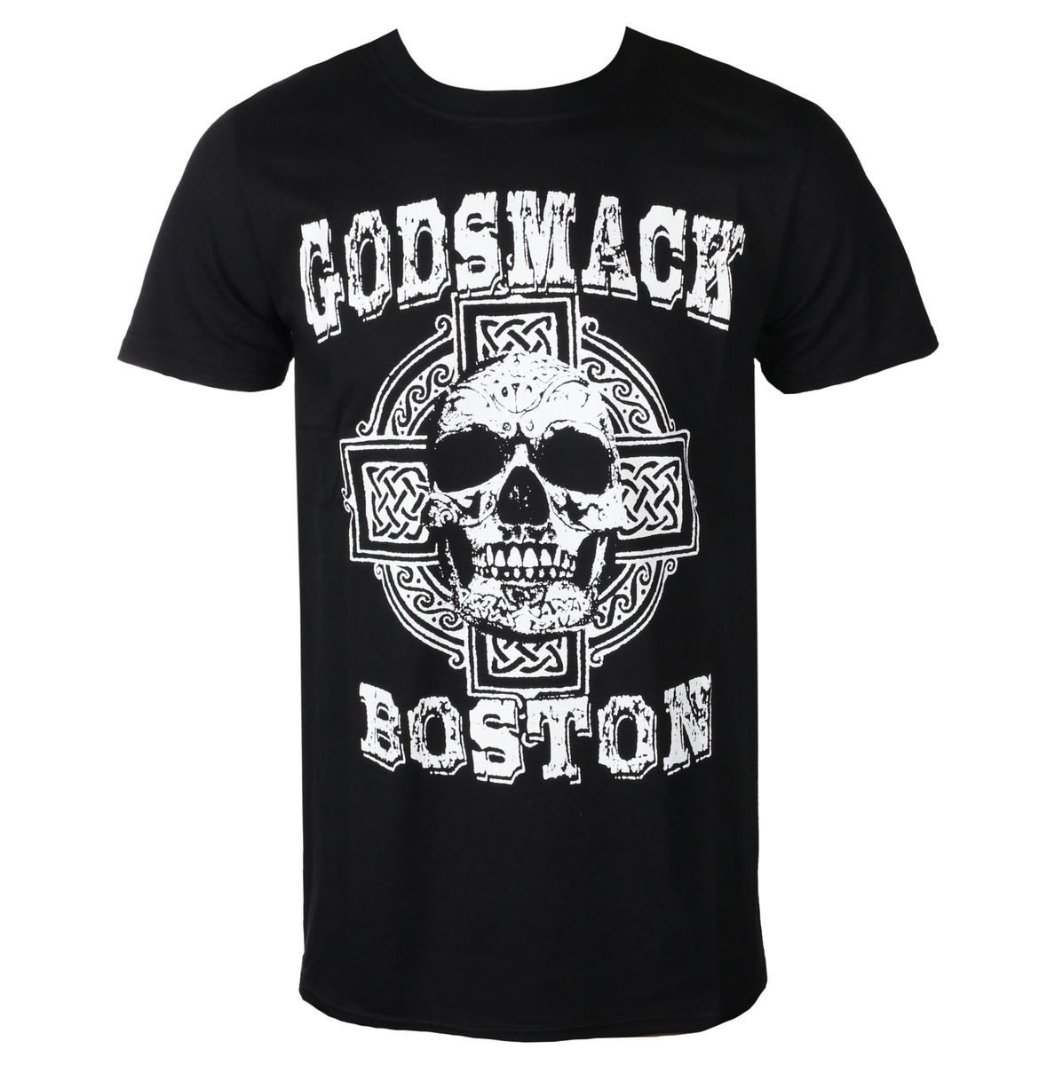 Tričko metal Godsmack - Boston Skull - ROCK OFF - GODTS01MB S