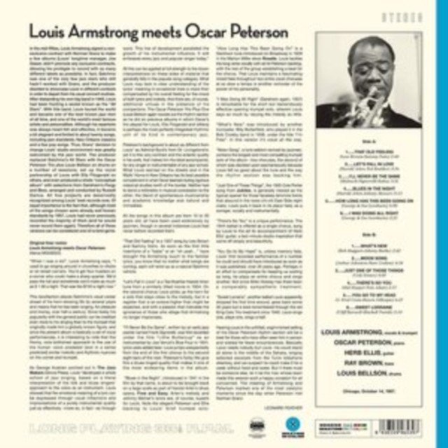 Louis Armstrong Meets Oscar Peterson (Louis Armstrong & Oscar Peterson) (Vinyl / 12