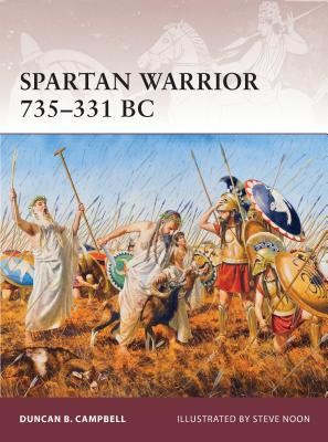 Spartan Warrior 735-331 BC (Campbell Duncan B.)(Paperback)