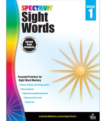 Spectrum Sight Words, Grade 1 (Spectrum)(Paperback)