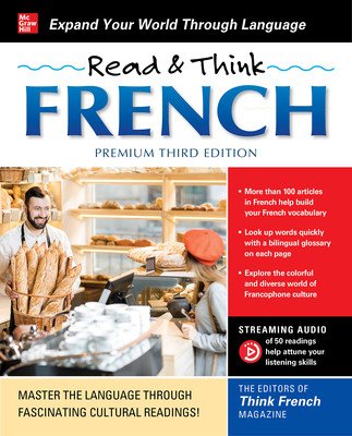 Read & Think French, Premium Third Edition (The Editors of Think French! Magazine)(Paperback)