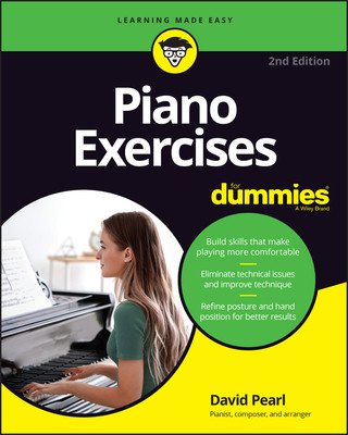 Piano Exercises for Dummies (Pearl David)(Paperback)