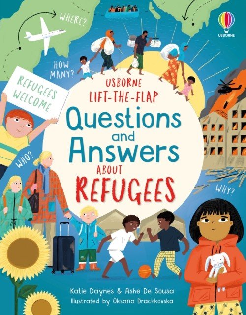 Lift-the-flap Questions and Answers about Refugees (Daynes Katie)(Board book)