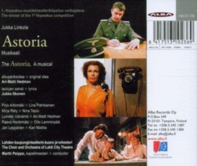 Jukka Linkola/Jukka Itkonen: Astoria (CD / Album)
