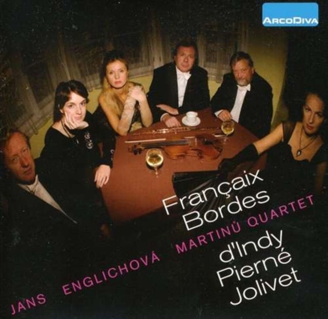 Jans/Englichova/Martinu Quartett: Francaix/Bordes/d'Indy/... (CD / Album)