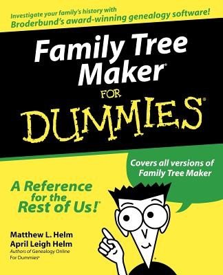 Family Tree Maker for Dummies (Helm Matthew L.)(Paperback)