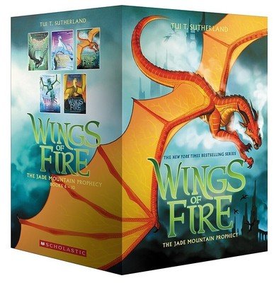 Wings of Fire: The Jade Mountain Prophecy (Books 6-10) (Scholastic)(Boxed Set)