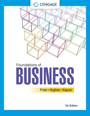 Foundations of Business (Pride William M.)(Paperback)