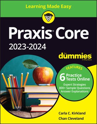 Praxis Core 2023-2024 for Dummies (Kirkland Carla C.)(Paperback)