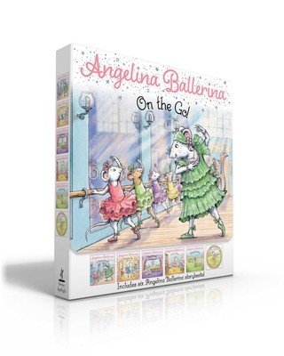 Angelina Ballerina on the Go!: Angelina Ballerina at Ballet School; Angelina Ballerina Dresses Up; Big Dreams!; Center Stage; Family Fun Day; Meet An (Holabird Katharine)(Paperback)