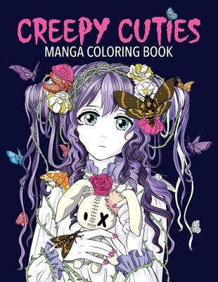 Creepy Cuties Manga Coloring Book (Desti)(Paperback)