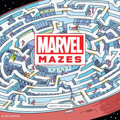 Marvel Mazes (Jackson Sean C.)(Paperback)