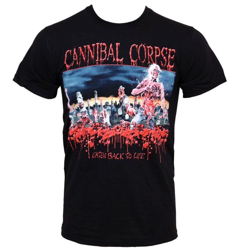 Tričko metal Cannibal Corpse - Eaten Back To Life - PLASTIC HEAD - PH5268 S