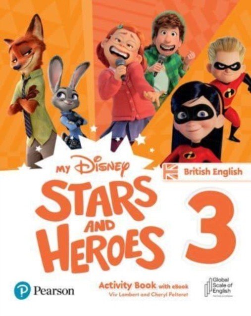 My Disney Stars and Heroes British Edition Level 3 Activity Book with eBook (Lambert Viv)(Mixed media product)