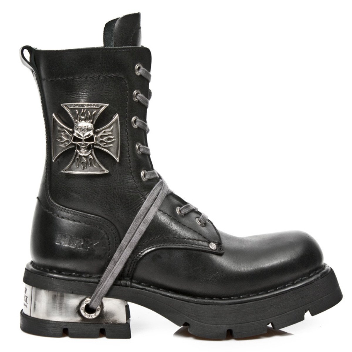 boty kožené dámské - ITALI PLANING NEW M3 ACERO ORIFICIO - NEW ROCK - M.1623-S1 40