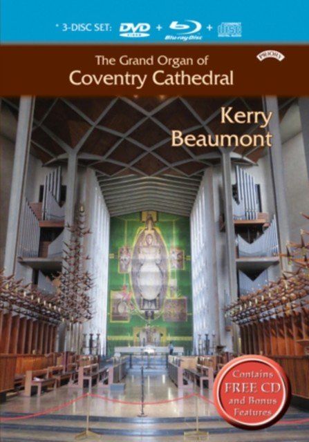Grand Organ of Coventry Cathedral - Kerry Beaumont (DVD / with Blu-ray - Double Play / and Audio CD)