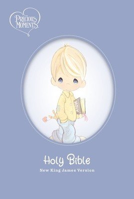 Nkjv, Precious Moments Small Hands Bible, Blue, Hardcover, Comfort Print: Holy Bible, New King James Version (Thomas Nelson)(Pevná vazba)