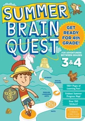 Summer Brain Quest: Between Grades 3 & 4 (Workman Publishing)(Paperback)
