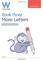 WriteWell 3: More Letters, Early Years Foundation Stage, Ages 4-5 (Sims Schofield &)(Paperback / softback)