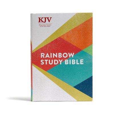 KJV Rainbow Study Bible, Hardcover: Ribbon Marker, Color-Coded Text, Smythe Sewn Binding, Easy to Read Bible Font, Bible Study Helps, Full-Color Maps (Holman Bible Staff)(Pevná vazba)