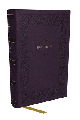 KJV Compact Bible W/ 43,000 Cross References, Purple Leathersoft, Red Letter, Comfort Print: Holy Bible, King James Version: Holy Bible, King James Ve (Thomas Nelson)(Imitation Leather)