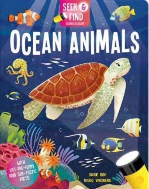 Seek and Find Ocean Animals (Rae Susie)(Pevná vazba)