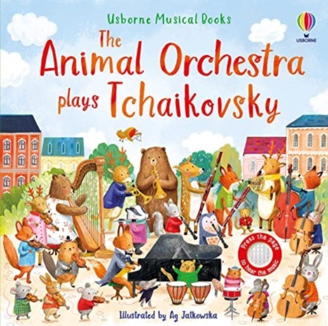 Animal Orchestra Plays Tchaikovsky (Taplin Sam)(Board book)