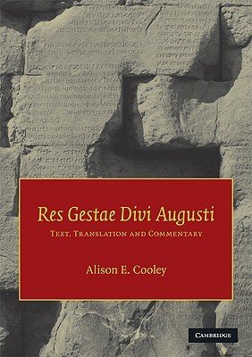 Res Gestae Divi Augusti (Augustus)(Paperback)