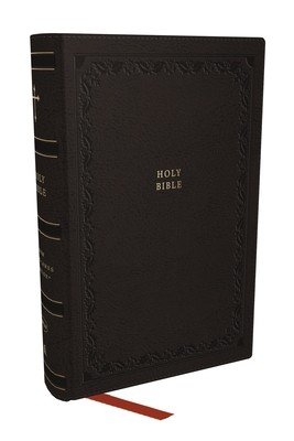 NKJV Compact Paragraph-Style Bible W/ 43,000 Cross References, Black Leathersoft, Red Letter, Comfort Print: Holy Bible, New King James Version: Holy (Thomas Nelson)(Imitation Leather)