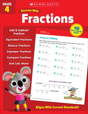 Scholastic Success with Fractions Grade 4 (Scholastic Teaching Resources)(Paperback)