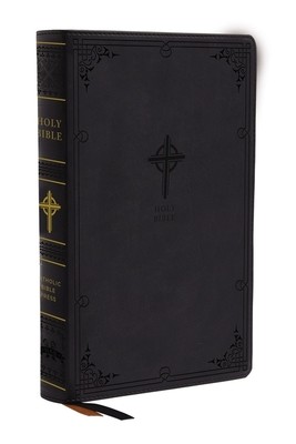 Nabre, New American Bible, Revised Edition, Catholic Bible, Large Print Edition, Leathersoft, Black, Comfort Print: Holy Bible (Catholic Bible Press)(Imitation Leather)