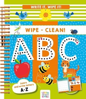 Write It, Wipe It! Wipe-Clean ABC (Little Genius Books)(Spiral)