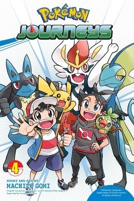 Pokmon Journeys, Vol. 4 (Gomi Machito)(Paperback)