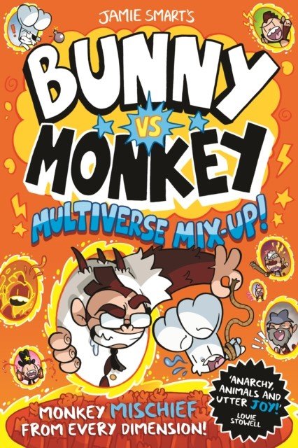 Bunny vs Monkey: Multiverse Mix-up! (Smart Jamie)(Paperback / softback)