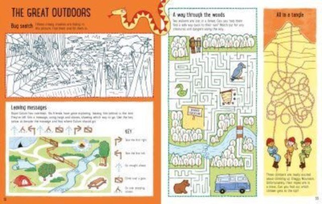 Amazing Activity Book (Usborne)(Paperback / softback)