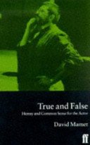 True and False (Mamet David)(Paperback / softback)