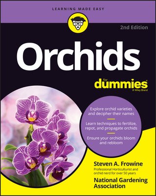 Orchids for Dummies (National Gardening Association)(Paperback)