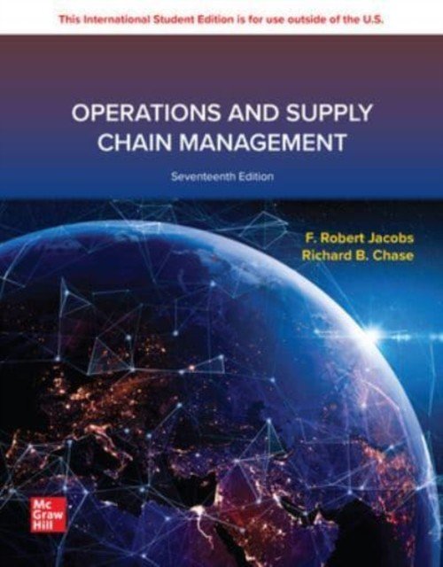 ISE Operations and Supply Chain Management (Jacobs F. Robert)(Paperback / softback)