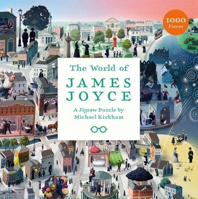 The World of James Joyce 1000 Piece Puzzle: And Other Irish Writers: A 1000 Piece Jigsaw Puzzle (Kirkham Michael)(Board Games)
