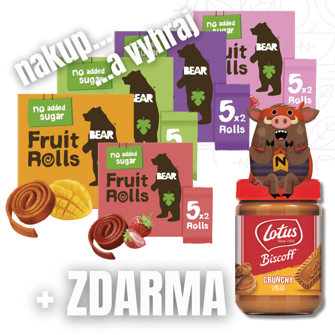 YOYO Bear 10ks + Lotus Biscoff Pomazánka z karamelizovaných sušenek Crunchy 700 g ZDARMA