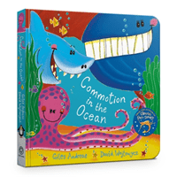 Commotion in the Ocean Board Book (Andreae Giles)(Board book)