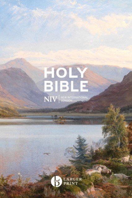 NIV Larger Print Gift Hardback Bible (Version New International)(Pevná vazba)